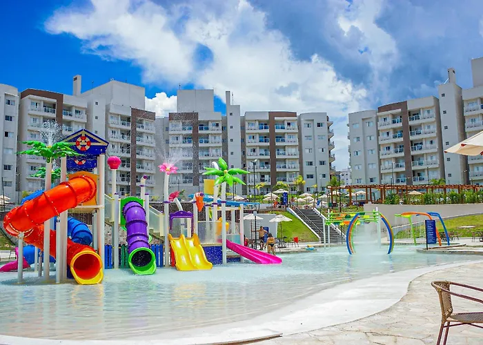 Lagoa EcoTowers Resort - Acesso gratuito ao Lagoa Termas Parque e EcopraiaHotel em Caldas Novas